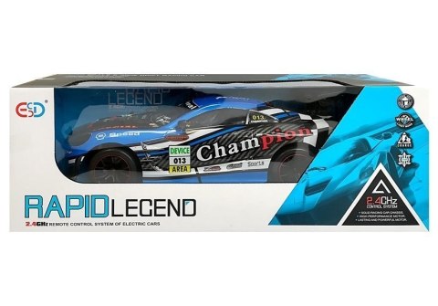 Auto Zdalnie Sterowane Sportowe 2.4GHz Niebieskie Auto Zdalnie Sterowane Sportowe 2.4GHz Niebieskie
