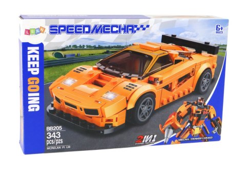 Klocki Pojazd Auto Sportowe Robot Mcrelan Fi Lm 343 ele. Klocki Pojazd Auto Sportowe Robot Mcrelan Fi Lm 343 ele.