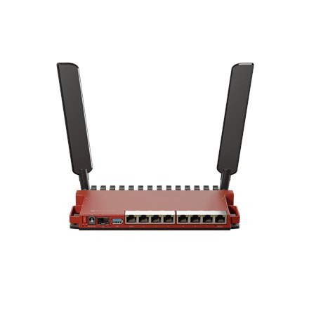MikroTik Router L009UiGS-2HaxD-IN 802.11ax, 10/100/1000 Mbit/s, Porty Ethernet LAN (RJ-45) 8, Typ anteny Zewnętrzna, 1x USB 3.0