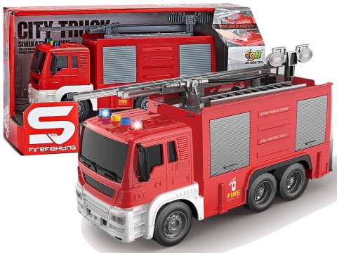 Multifunkcyjna Straż Pożarna Auto Woda Światło Dźwięk 1:16 Multifunkcyjna Straż Pożarna Auto Woda Światło Dźwięk 1:16