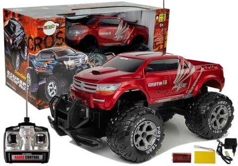 Ogromny Jeep Rampage R/C Czerwony MONSTER TRUCK Ogromny Jeep Rampage R/C Czerwony MONSTER TRUCK