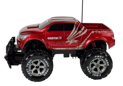 Ogromny Jeep Rampage R/C Czerwony MONSTER TRUCK Ogromny Jeep Rampage R/C Czerwony MONSTER TRUCK