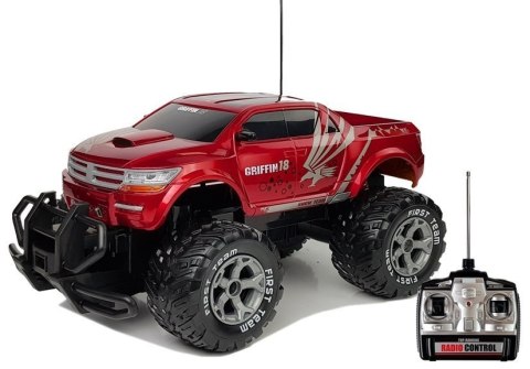 Ogromny Jeep Rampage R/C Czerwony MONSTER TRUCK Ogromny Jeep Rampage R/C Czerwony MONSTER TRUCK