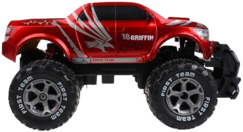 Ogromny Jeep Rampage R/C Czerwony MONSTER TRUCK Ogromny Jeep Rampage R/C Czerwony MONSTER TRUCK