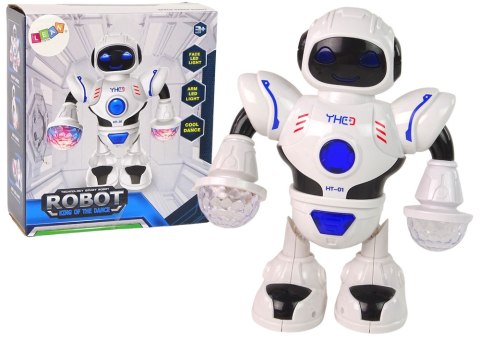 Tańczący Interaktywny Robot Taniec Muzyka Migające Diody LED Tańczący Interaktywny Robot Taniec Muzyka Migające Diody LED