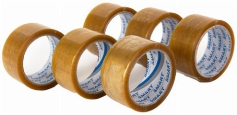 Taśma Pakowa SMART Transparent Kauczuk Naturalny (SOLVENT) 48/50y - 6 szt. Taśma Pakowa SMART Transparent Kauczuk Naturalny (SOLVENT) 48/50y - 6 szt.