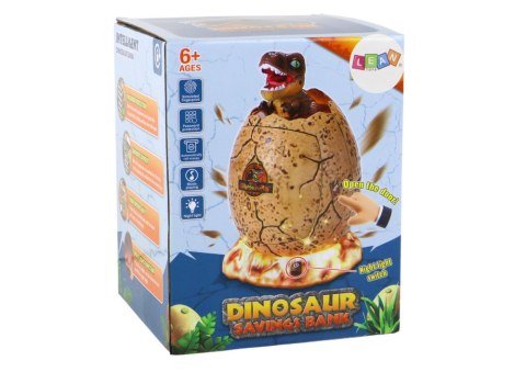 Jajo Skarbonka-Sejf Dinozaur Światło Dźwięki Jajo Skarbonka-Sejf Dinozaur Światło Dźwięki