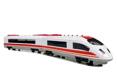 Pociąg Kolejka Zdalnie Sterowany 65 cm Światła R/C Biały Pociąg Kolejka Zdalnie Sterowany 65 cm Światła R/C Biały