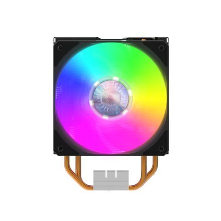 Chłodnica powietrza Cooler Master Hyper 212 LED Turbo ARGB w kolorze srebrnym/czarnym