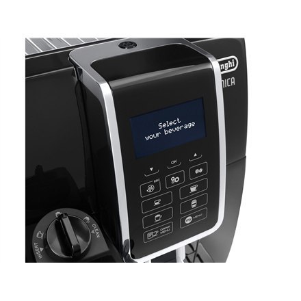 Delonghi Ekspres do kawy DINAMICA ECAM 350.55 B Ciśnienie pompy 15 bar Wbudowany spieniacz do mleka W pełni automatyczny 1450 W Delonghi Ekspres do kawy DINAMICA ECAM 350.55 B Ciśnienie pompy 15 bar Wbudowany spieniacz do mleka W pełni automatyczny 1450 W