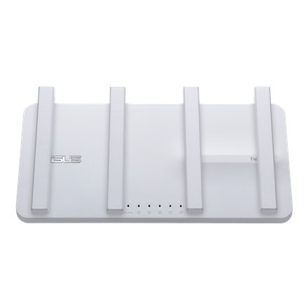 Dwuzakresowy router Asus WiFi 6 AX3000 (PROMO) EBR63 802.11ax 2402 Mbit/s 10/100/1000 Mbit/s Ethernet LAN (RJ-45) Porty 4 Obsług Dwuzakresowy router Asus WiFi 6 AX3000 (PROMO) EBR63 802.11ax 2402 Mbit/s 10/100/1000 Mbit/s Ethernet LAN (RJ-45) Porty 4 Obsług