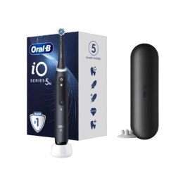Elektryczna szczoteczka do zębów Oral-B iO5 Możliwość ładowania Dla dorosłych Liczba główek szczoteczki w zestawie 1 Matt Black