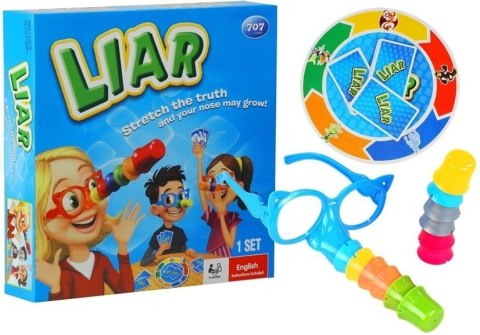 Gra Rodzinna Kłamczuch + Okulary z Noskiem Gra Rodzinna Kłamczuch + Okulary z Noskiem