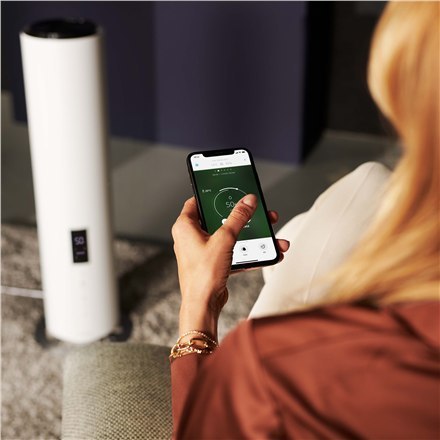 Inteligentny nawilżacz ultradźwiękowy Duux Beam, Nawilżacz powietrza Gen2 27 W Pojemność zbiornika na wodę 5 L Nadaje się do pom Inteligentny nawilżacz ultradźwiękowy Duux Beam, Nawilżacz powietrza Gen2 27 W Pojemność zbiornika na wodę 5 L Nadaje się do pom