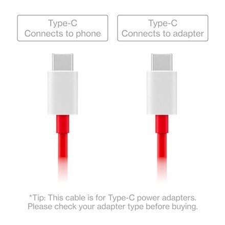 Kabel OnePlus SUPERVOOC typu C do typu C do ładowania / przesyłania danych