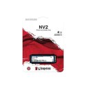 Kingston SSD NV2 4000 GB SSD Format M.2 2280 SSD Interfejs PCIe 4.0 x4 NVMe Prędkość zapisu 2800 MB/s Prędkość odczytu 3500 MB/s