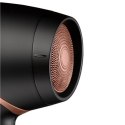 BABYLISS Suszarka do włosów D566E 2200 W Liczba stopni temperatury 2 Funkcja jonizacji Dysza z dyfuzorem Czarny/Brązowy