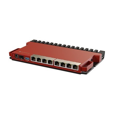 MikroTik Router L009UiGS-RM Bez Wi-Fi, 10/100/1000 Mbit/s, Ethernet LAN (RJ-45) portów 8, 1x USB 3.0 typ A MikroTik Router L009UiGS-RM Bez Wi-Fi, 10/100/1000 Mbit/s, Ethernet LAN (RJ-45) portów 8, 1x USB 3.0 typ A