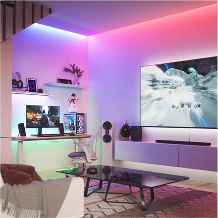 Paski świetlne Nanoleaf Essentials rozszerzające 2 metry Nanoleaf Nanoleaf Essentials rozszerzające paski świetlne 2 metry 23 W Paski świetlne Nanoleaf Essentials rozszerzające 2 metry Nanoleaf Nanoleaf Essentials rozszerzające paski świetlne 2 metry 23 W