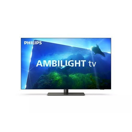 Philips Telewizor Smart TV 4K UHD OLED z Ambilight 48OLED718/12 48" (121 cm) Smart TV Google TV 4K UHD OLED 3840 x 2160 Wi-Fi DV
