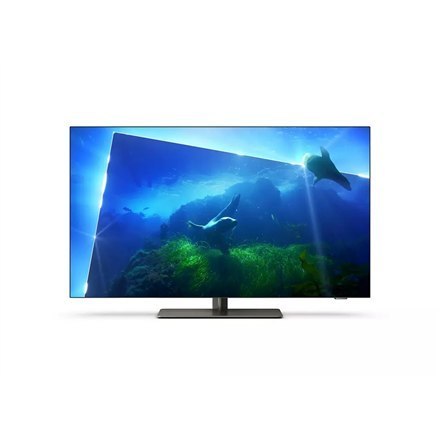 Philips Telewizor Smart TV 4K UHD OLED z Ambilight 48OLED718/12 48" (121 cm) Smart TV Google TV 4K UHD OLED 3840 x 2160 Wi-Fi DV