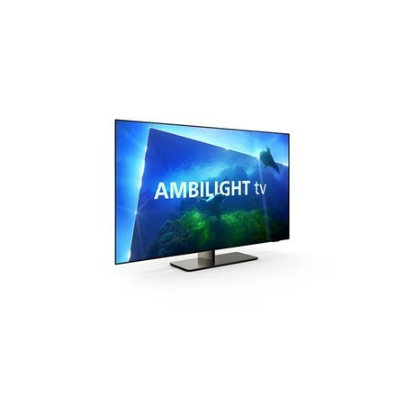 Philips Telewizor Smart TV 4K UHD OLED z Ambilight 48OLED718/12 48" (121 cm) Smart TV Google TV 4K UHD OLED 3840 x 2160 Wi-Fi DV