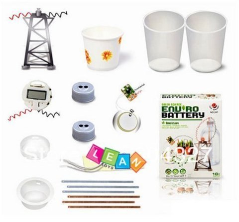 Zestaw kreatywny eksperyment EKO BATERIA ENVIRO Zestaw kreatywny eksperyment EKO BATERIA ENVIRO