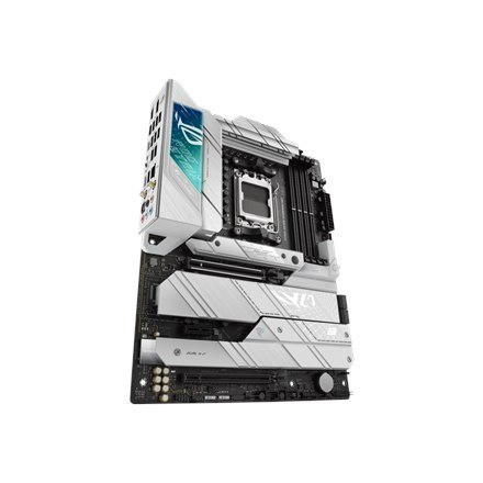 Asus ROG STRIX X670E-A GAMING WIFI Rodzina procesorów AMD, Gniazdo procesora AM5, DDR5 DIMM, Gniazda pamięci 4, Obsługiwane inte Asus ROG STRIX X670E-A GAMING WIFI Rodzina procesorów AMD, Gniazdo procesora AM5, DDR5 DIMM, Gniazda pamięci 4, Obsługiwane inte