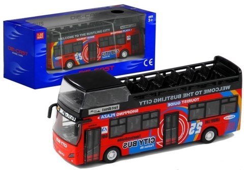 Autobus Piętrowy Turystyczny 1:32 Otwierane Drzwi Zielony Autobus Piętrowy Turystyczny 1:32 Otwierane Drzwi Zielony