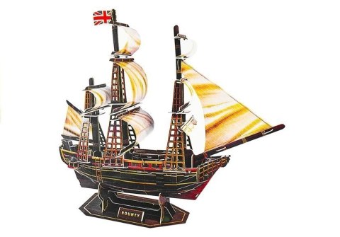 Puzzle 3D Kreatywne Duży Statek Bounty 125pcs Puzzle 3D Kreatywne Duży Statek Bounty 125pcs