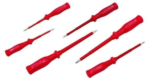 ŚRUBOKRĘTY WKRĘTAKI IZOLOWANE DO 1000V MAGNETYCZNE 3 PŁASKIE 3 KRZYŻAKOWE ŚRUBOKRĘTY WKRĘTAKI IZOLOWANE DO 1000V MAGNETYCZNE 3 PŁASKIE 3 KRZYŻAKOWE