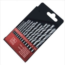 WIERTŁA DO METALU 1.5-6.5mm HSS 13szt BIAŁE