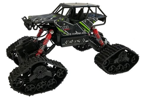 Auto Zdalnie Sterowane Terenowe R/C Zielony 4x4 Auto Zdalnie Sterowane Terenowe R/C Zielony 4x4