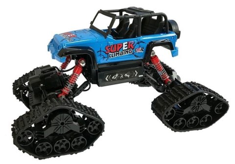 Jeep Zdalnie Sterowany Terenowy R/C Niebieski 4x4 Jeep Zdalnie Sterowany Terenowy R/C Niebieski 4x4