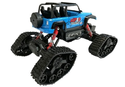 Jeep Zdalnie Sterowany Terenowy R/C Niebieski 4x4 Jeep Zdalnie Sterowany Terenowy R/C Niebieski 4x4
