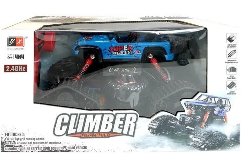 Jeep Zdalnie Sterowany Terenowy R/C Niebieski 4x4 Jeep Zdalnie Sterowany Terenowy R/C Niebieski 4x4