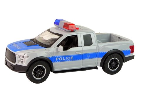 Pojazd Terenowy Policja Niebieski Otwierane Drzwi Dźwięk Światła Pojazd Terenowy Policja Niebieski Otwierane Drzwi Dźwięk Światła