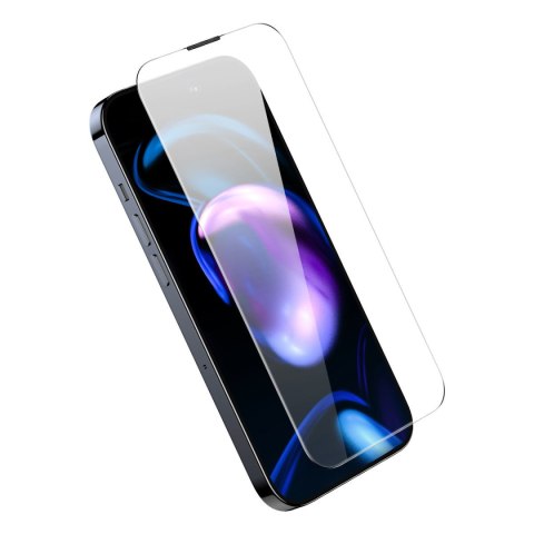 2x Szkło hartowane do iPhone 14 Pro na cały ekran z osłoną na głośnik 0.3mm 2x Szkło hartowane do iPhone 14 Pro na cały ekran z osłoną na głośnik 0.3mm