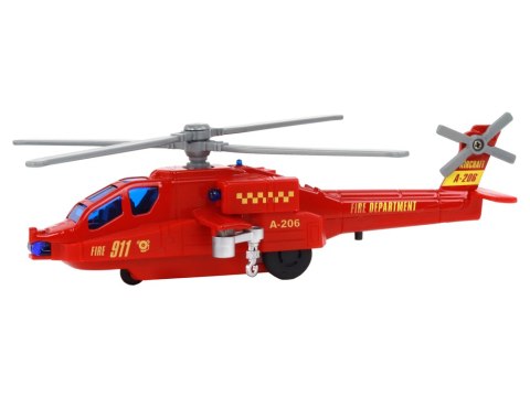 Helikopter Śmigłowiec Aluminiowy Ratunkowy Z Napędem Mix Dźwięk Światła Helikopter Śmigłowiec Aluminiowy Ratunkowy Z Napędem Mix Dźwięk Światła