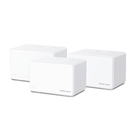 Mercusys AX3000 Sieć WiFi 6 dla całego domu z PoE Halo H80X (3 sztuki) 802.11ax, 574+2402 Mbit/s, 10/100/1000 Mbit/s, Porty Ethe Mercusys AX3000 Sieć WiFi 6 dla całego domu z PoE Halo H80X (3 sztuki) 802.11ax, 574+2402 Mbit/s, 10/100/1000 Mbit/s, Porty Ethe