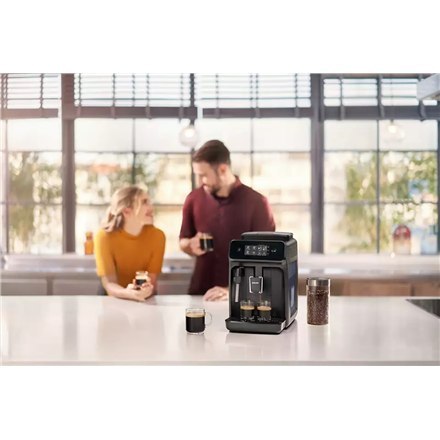 Philips Ekspres do kawy Espresso EP1220/00 Ciśnienie pompy 15 barów Wbudowany spieniacz do mleka W pełni automatyczny 1500 W Cza Philips Ekspres do kawy Espresso EP1220/00 Ciśnienie pompy 15 barów Wbudowany spieniacz do mleka W pełni automatyczny 1500 W Cza