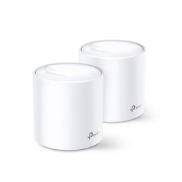 TP-LINK Whole Home Mesh Wi-Fi 6 System Deco X50 (2 sztuki) 802.11ax, 574+2402 Mbit/s, 3 porty Ethernet LAN (RJ-45), obsługa Mesh