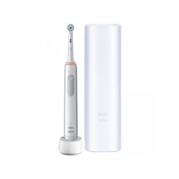 Elektryczna szczoteczka do zębów Oral-B Pro3 3500 Sensitive Clean Możliwość ładowania Dla dorosłych Liczba główek szczoteczki w