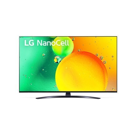 LG 55NANO763QA 55" (139 cm), Smart TV, WebOS, 4K HDR NanoCell, 3840 × 2160, Wi-Fi, DVB-T/T2/C/S/S2 LG 55NANO763QA 55" (139 cm), Smart TV, WebOS, 4K HDR NanoCell, 3840 × 2160, Wi-Fi, DVB-T/T2/C/S/S2