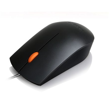 Lenovo Wired USB Mouse 300 Black, USB Lenovo Wired USB Mouse 300 Black, USB