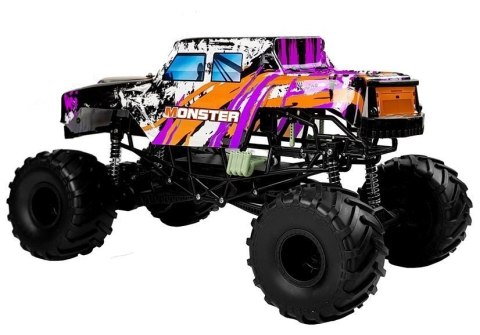 Auto Terenowe Zdalnie Sterowane 2.4G 4x4 Purpurowe 57cm Auto Terenowe Zdalnie Sterowane 2.4G 4x4 Purpurowe 57cm