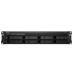 Synology Rack NAS RS1221+ do 8 HDD/SSD Hot-Swap, Ryzen V1500B Quad Core, częstotliwość procesora 2,2 GHz, 4 GB, DDR4, RAID 0,1,5