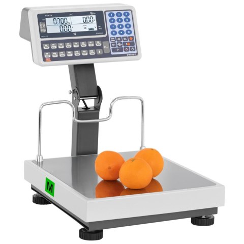 Waga sklepowa handlowa 60 kg / 0,02 kg LCD M LEGALIZACJA Waga sklepowa handlowa 60 kg / 0,02 kg LCD M LEGALIZACJA