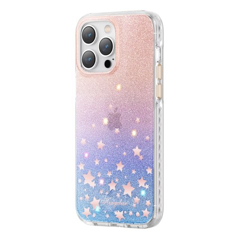 Etui pokrowiec w gwiazdki iPhone 14 Pro Max Heart Star Series ZODIAC Etui pokrowiec w gwiazdki iPhone 14 Pro Max Heart Star Series ZODIAC
