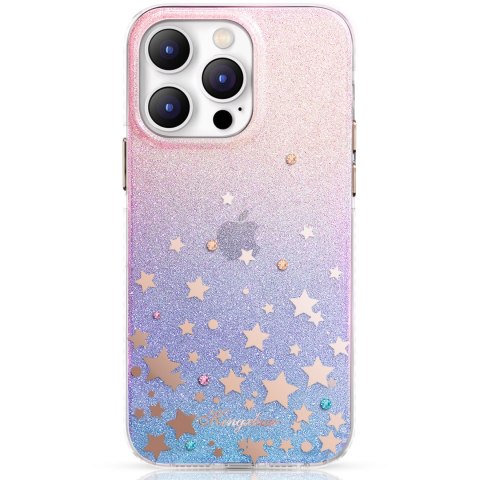 Etui pokrowiec w gwiazdki iPhone 14 Pro Max Heart Star Series ZODIAC Etui pokrowiec w gwiazdki iPhone 14 Pro Max Heart Star Series ZODIAC